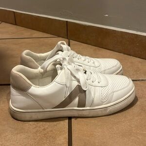 White sneakers